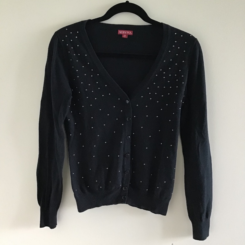 Merona Studded V-Neck Cardigan